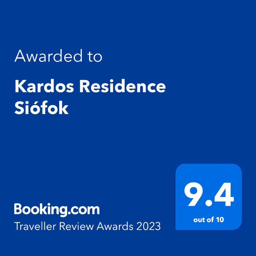 Kardos Residence Siófok Exterior foto